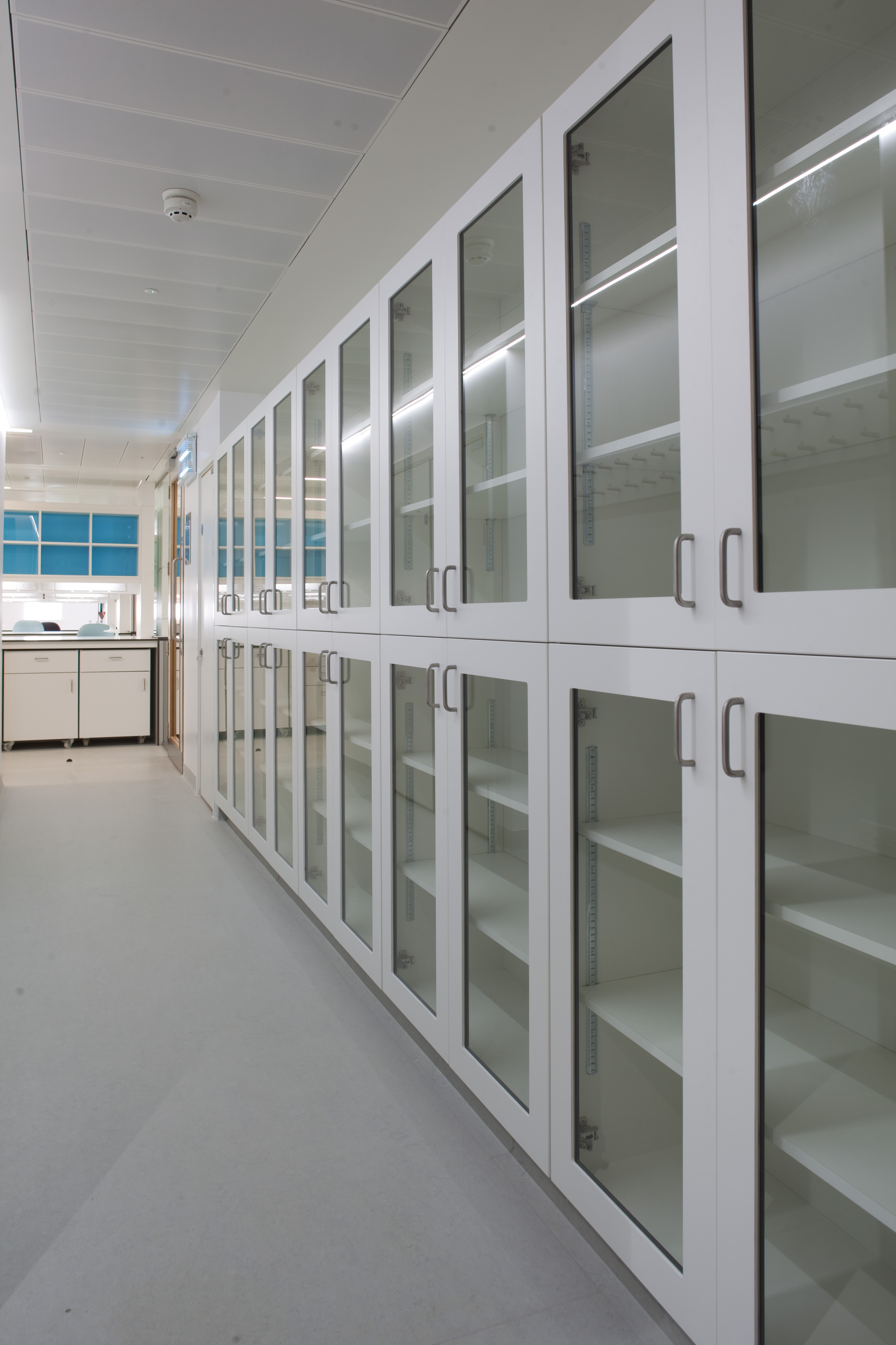 W.E. Marson enclosed laboratory storage options
