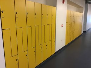 W.E. Marson Full locker room design